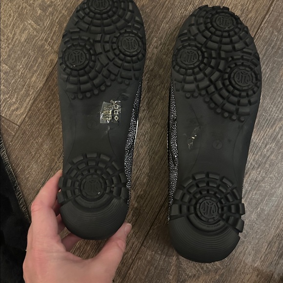 Marc Joseph Black and White Golf Loafer - Picture 9 of 12